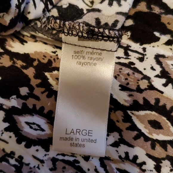 Patterned Palazzo Pants - Picture 5 of 8